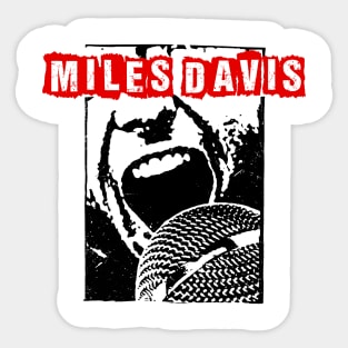 miles scream Sticker